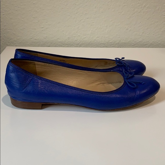 J. Crew Shoes - J crew ballet flats blue